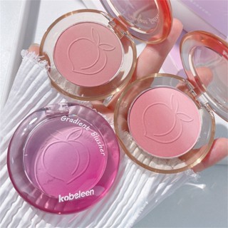 【COD】 Kobeleen Gradient Blush Palette Brightening Blush Powder Natural Lasting Makeup Highlight Repair Rouge Hold Blush Face Makeup Tools For Women Beauty