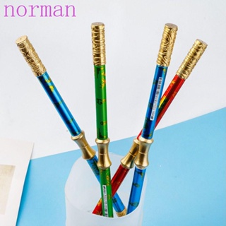 Norman Nunchakus ปากกาเซ็นชื่อ 0.38 มม. ทนทาน สําหรับนักเรียน สํานักงาน โรงเรียน