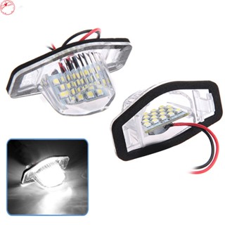 ไฟซีนอน LED สีขาว สําหรับติดป้ายทะเบียนรถยนต์ Jazz Fit CR-V Odyssey Etc YK1TH