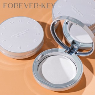 Foreverkey แป้งฝุ่นควบคุมความมัน ติดทนนาน สําหรับแต่งหน้า