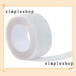 Simple เทปกาว PVC กันน้ํามัน มีกาวในตัว สําหรับติดขอบผนังห้องน้ํา