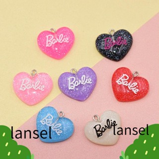 Lansel จี้เรซิ่น รูปหัวใจ สําหรับตุ๊กตาบาร์บี้ DIY