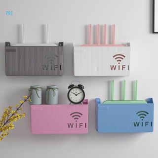 Pri กล่องเก็บเราเตอร์ Wifi ติดผนัง สําหรับบ้าน ห้องนอน ห้องนั่งเล่น