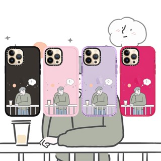 Casetify X missing RosePink เคสนิ่ม แบบใส กันกระแทก สําหรับ iPhone 15 14 13 12 11 Pro MAX IX XS MAX XR 6 6s 7 8 Plus