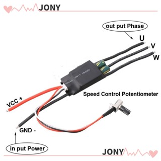 Jy1 บอร์ดไดร์เวอร์มอเตอร์ไร้แปรงถ่าน 200W BLDC 3 เฟส DC DC 7-24V ความเร็วสูง