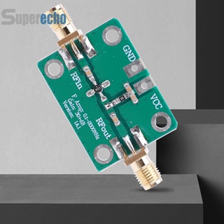 [superecho.th] โมดูลขยายเสียงรบกวนต่ํา 0.1-2000MHz RF DC 6-12V LNA LNA RF