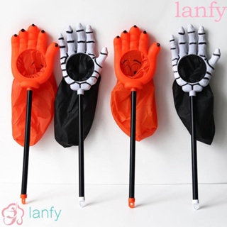 Lanfy ถุงพลาสติกใส่ขนม จุของได้เยอะ สําหรับปาร์ตี้ฮาโลวีน คริสต์มาส