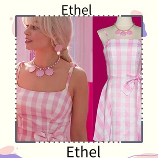 Ethel1 ชุดคอสเพลย์ ชุดเครื่องแบบบาร์บี้ แฟชั่น สําหรับเด็กผู้หญิง ไซซ์ S-XXXL