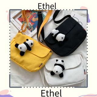 Ethel1 กระเป๋าสะพายไหล่ กระเป๋าเมสเซนเจอร์ ใส่โทรศัพท์มือถือ เข้ากับทุกการแต่งกาย สําหรับนักเรียนหญิง