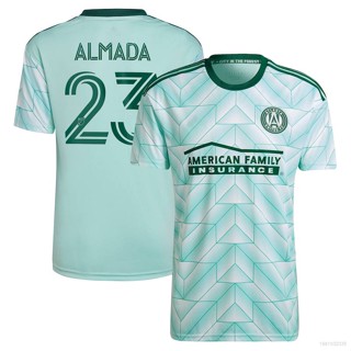 เสื้อยืดแขนสั้น ลายทีมชาติฟุตบอล Thiago Almada Atlanta United FC พลัสไซซ์ 2023