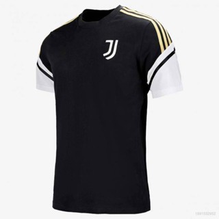 เสื้อยืดแขนสั้น ขนาดใหญ่ พิมพ์ลาย Juventus Pre Match Jersey Football 2023 สําหรับผู้ชาย