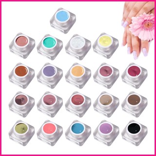 ชุดเจลเพ้นท์เล็บเจล 20 สี สําหรับตกแต่งเล็บ