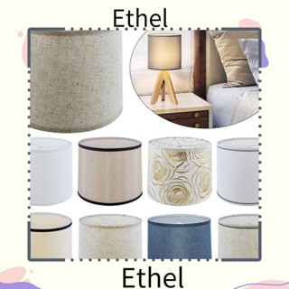 Ethel1 ฝาครอบโคมไฟ โลหะ สไตล์นอร์ดิก 9 สี สําหรับตกแต่งบ้าน