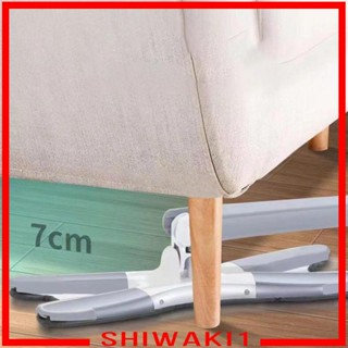 [Shiwaki1] ไม้ถูพื้นไมโครไฟเบอร์ แบบแบน ล้างทําความสะอาดได้ สําหรับพื้นลามิเนต สํานักงาน