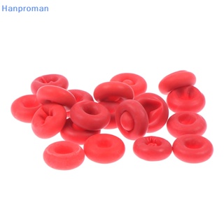 Hanproman&gt; ฝาปิดหัวฉีดปืนยิงกาว ประหยัดพลังงาน สีแดง 20 ชิ้น