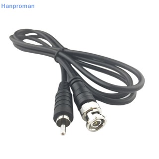 Hanproman&gt; อะแดปเตอร์เชื่อมต่อสายเคเบิลโคแอ็กซ์ BNC ตัวผู้ เป็น RCA ตัวผู้ สําหรับกล้องวงจรปิด DVR