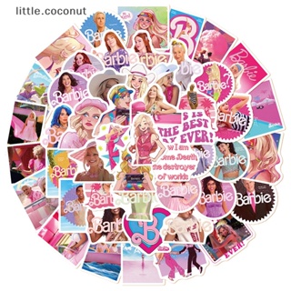 [little.coconut] สติกเกอร์ ลายกราฟฟิติ อนิเมะบาร์บี้ สําหรับตกแต่งสมุดโน้ต กระเป๋าเดินทาง โทรศัพท์มือถือ Diy 50 ชิ้น ต่อถุง