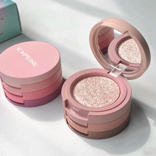 Spot second hair# Capel macaron three-layer sandwich eye shadow pearlescent matte blazing makeup Earth ribbon mirror nose profile 8.cc