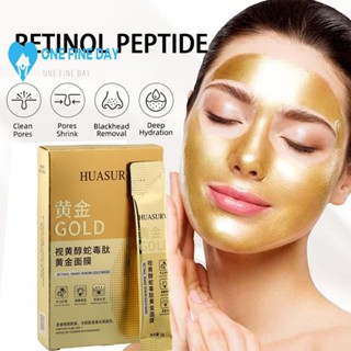 Huasurv Retinol Snake Venom Peptide Gold Mask Clear Smear Tear-Off M Pore G6Z0