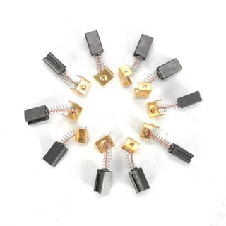 ⚡NEW 8⚡Carbon Brushes Replacement Components Fittings 10pcs 6.4x7.9x12.5mm Brand New