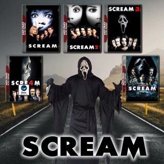 แผ่นบลูเรย์ หนังใหม่ SCREAM สครีม หวีดสุดขีด ภาค 1 - 5 Bluray Master เสียงไทย (เสียง ไทย/อังกฤษ ซับ ไทย/อังกฤษ) บลูเรย์ห