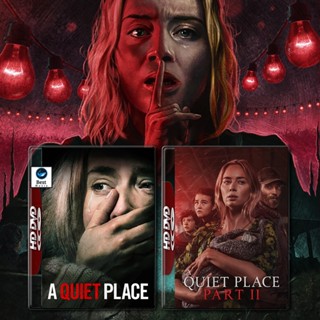 แผ่นบลูเรย์ หนังใหม่ A Quiet Place Part 1-2 ดินแดนไร้เสียง 1-2 (2021) Bluray หนังใหม่ มาสเตอร์ เสียงไทย (เสียง ไทย/อังกฤ