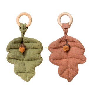 Youn Leaf Rattle ตุ๊กตายางกัด แบบแขวนรถเข็นเด็ก