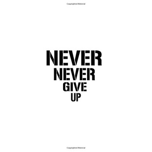 [sgstock] Never Never Give Up - [ปกอ่อน]