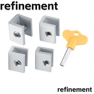 Refinement อุปกรณ์ล็อคประตู หน้าต่างบานเลื่อน ปรับได้ เพื่อความปลอดภัย 4 ชิ้น