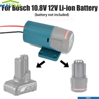 Uniis อะแดปเตอร์เชื่อมต่อแบตเตอรี่ Li-ion แบบพกพา สําหรับแบตเตอรี่ Bosch 10.8V 12V