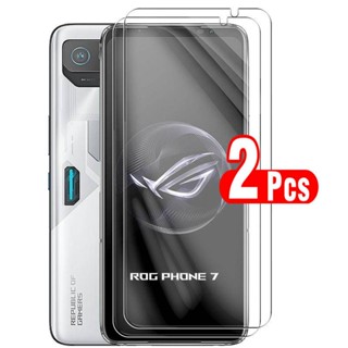 ฟิล์มกระจกนิรภัยกันรอยหน้าจอ สําหรับ ASUS Rog Phone 5 5s Pro 3 ZS600KL ZS661KL ZS660KL Pegasus 3s 3 X008 Zenfone Pro Plus M2 M1 AR Go Live L2 L1 Max Shot ZC451TG V500K 2 ชิ้น