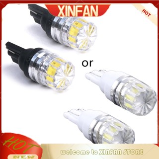 Xinfan T10 5050 W5W 5 SMD 194 168 ไฟ LED สว่างมาก กันน้ํา สําหรับตกแต่งภายในรถยนต์