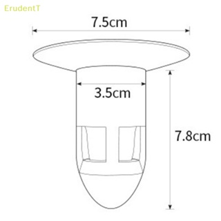 [ErudentT] ใหม่ ที่กรองท่อระบายน้ํา ซิลิโคน ป้องกันแมลง ดับกลิ่น สําหรับห้องน้ํา [ใหม่]