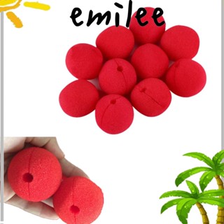 EMILEE ฟองน้ําจมูก สีแดง อุปกรณ์ประกอบฉากคอสเพลย์ 10 ชิ้น