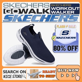 [SIZE39-48]] Skechers_ GO-WALK รองเท้าผ้าใบลําลอง ระบายอากาศ เหมาะกับการวิ่ง แฟชั่นฤดูร้อน สําหรับผู้ชาย