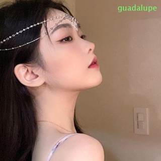 Guadalupe สายโซ่คริสตัล ประดับมุก สไตล์โบราณ หรูหรา เครื่องประดับ สําหรับเจ้าสาว ปีใหม่