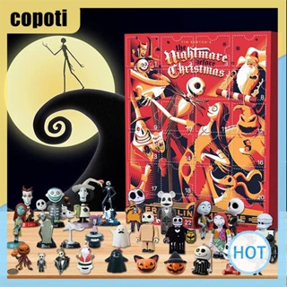 Copoti ปฏิทินนับถอยหลัง 24 วัน สําหรับตกแต่งบ้าน ปาร์ตี้ฮาโลวีน