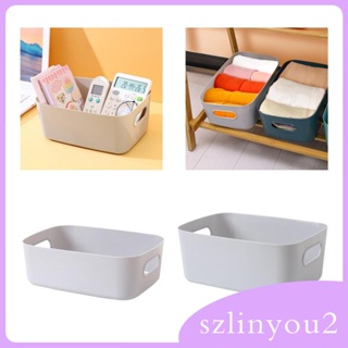 [szlinyou2] ตะกร้าเก็บเครื่องสําอาง แบบตั้งโต๊ะ สําหรับจัดระเบียบตู้กับข้าว