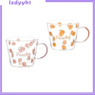 [JoyDIY] แก้วกาแฟใส 450 มล. สําหรับโยเกิร์ต ออฟฟิศ ท่องเที่ยว