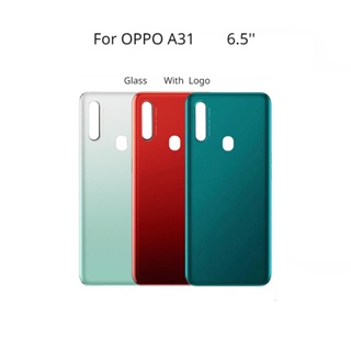 ฝาครอบแบตเตอรี่ ด้านหลัง แบบเปลี่ยน สําหรับ OPPO A31 (2020) CPH2015 CPH2073 CPH2081 CPH2029 CPH2031