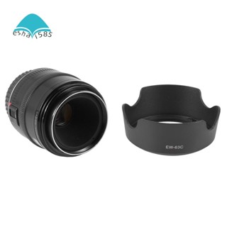 เลนส์ฮู้ดกล้อง EW-63C EW63C สําหรับ Canon EF-S 18-55 มม. F 3.5-5.6 IS STM