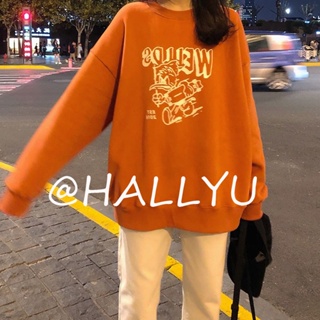 HALLYU เสื้อผ้าผู้ญิง แขนยาว เสื้อฮู้ด คลุมหญิง สไตล์เกาหลี แฟชั่น  สไตล์เกาหลี สบาย ทันสมัย สวย A98J22Y 36Z230909