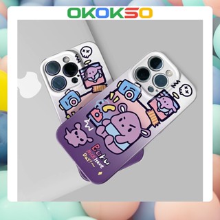 [OKOKSO] เคสโทรศัพท์มือถือนิ่ม กันกระแทก ลายการ์ตูนบาร์คุ สําหรับ OPPO Reno9 Reno8 Reno7pro reno6 7z 5 R17 A9 2020 4Z 5G F11 A31 A15 A3S A77