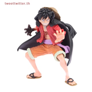 Tweet ฟิกเกอร์ One Piece Monkey.D.luffy แฮนด์เมด ขนาด 19 ซม. ของเล่นสําหรับเด็ก