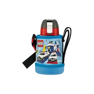 Skater Water Bottle Tomica 400ml for Children with Cover KSTCH4-A