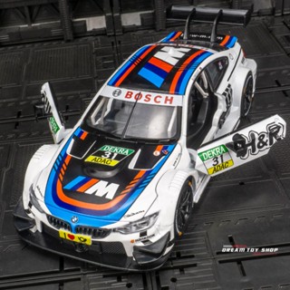 โมเดลรถยนต์ 1: 24 BMW M4 DTM 1: 24 ของเล่นสําหรับเด็กผู้ชาย