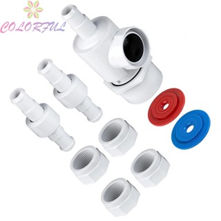 【COLORFUL】Easy Replacement D20 Hose Swivel &amp; D15 Hose Nut Combo for Polaris/Zodiac 280 180