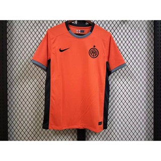 เสื้อกีฬาแขนสั้น ลายทีม Inter Milan 2023 2024