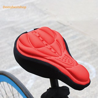 [Domybestshop.th] อานเบาะโฟมฟองน้ํา แบบนิ่ม 3D อุปกรณ์เสริม สําหรับรถจักรยาน MTB