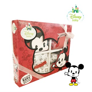 Disney Cuties Mickey ชุดเด็กแรกเกิด Hamper Baby/ Set Hadiah Bayi (5 ชิ้น) / Ф |